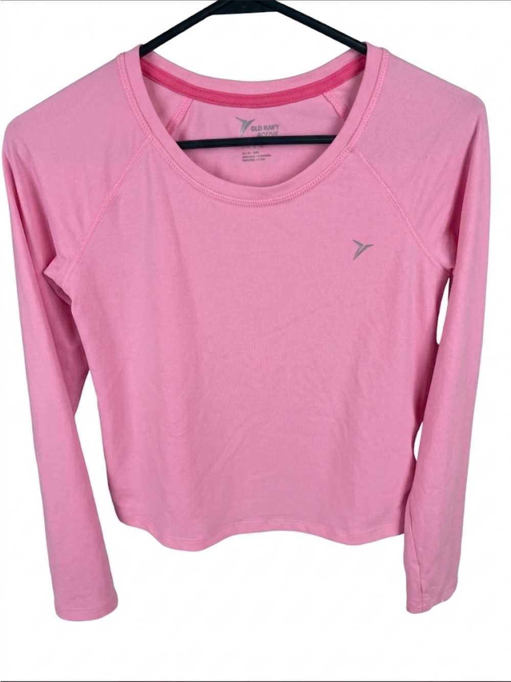 Old Navy Active Go Dry Pink Long-Sleeve Performance Top